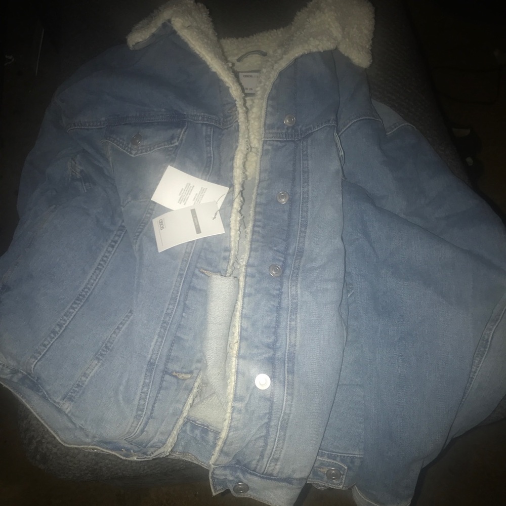 Denim Shearling jacket